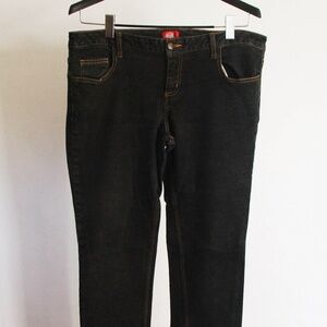 Dickies Low-Rise Black Size 16 Skinny Jeans